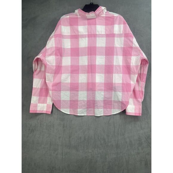 DENIMIST Asymmetric checked cotton-poplin shirt size XS - Picture 5 of 8